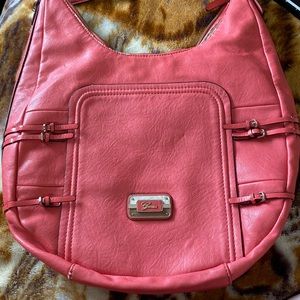 Vintage Guess Purse bright pink